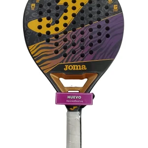 Joma Tournament Pala de Pádel Negra, Amarilla y Morada