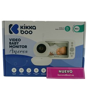 Kikkaboo Aneres 4,3″ Vigilabebés Blanco