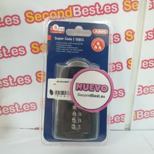 Candado ABUS Super Code 158CS Weather Resistant Negro Nuevo
