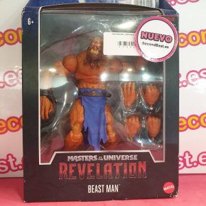 Masters of the Universe Revelation Beast Man Figura Nuevo
