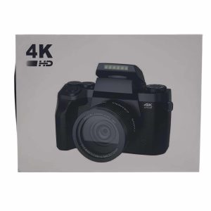 CCN DQ1198 64MP Cámara De Fotos Con Pantalla Táctil De 3.0″ Negra