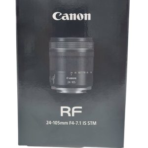 Canon RF 24-105mm F4-7.1 IS STM Objetivo Para Cámara Negro
