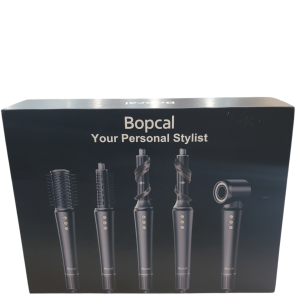 Bopcal Multifunctional High Speed Hair Dryer ZCY892-B Negro Multi-Secador