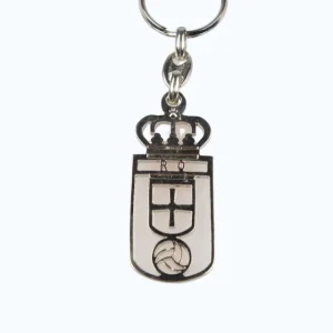 Llavero Real Oviedo Escudo Relieve