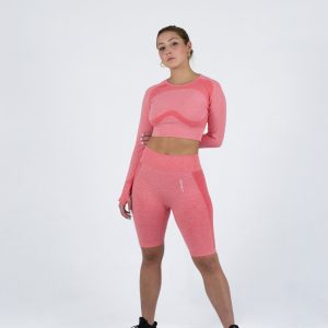 Conjunto deportivo biker top manga larga