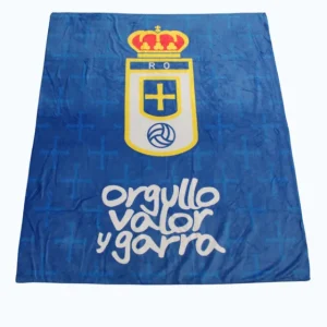 Manta Real Oviedo Azul