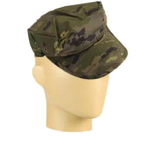 Gorra usa marines 3 picos bordada boscoso pixelado