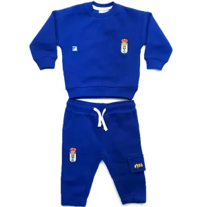 Chándal Niño Real Oviedo Algodón