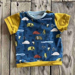 Camiseta bebé manga corta