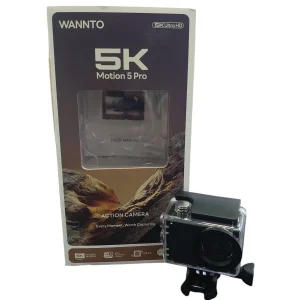 WANNTO Motion 5 Pro 5K Cámara Deportiva Negro Segunda Mano