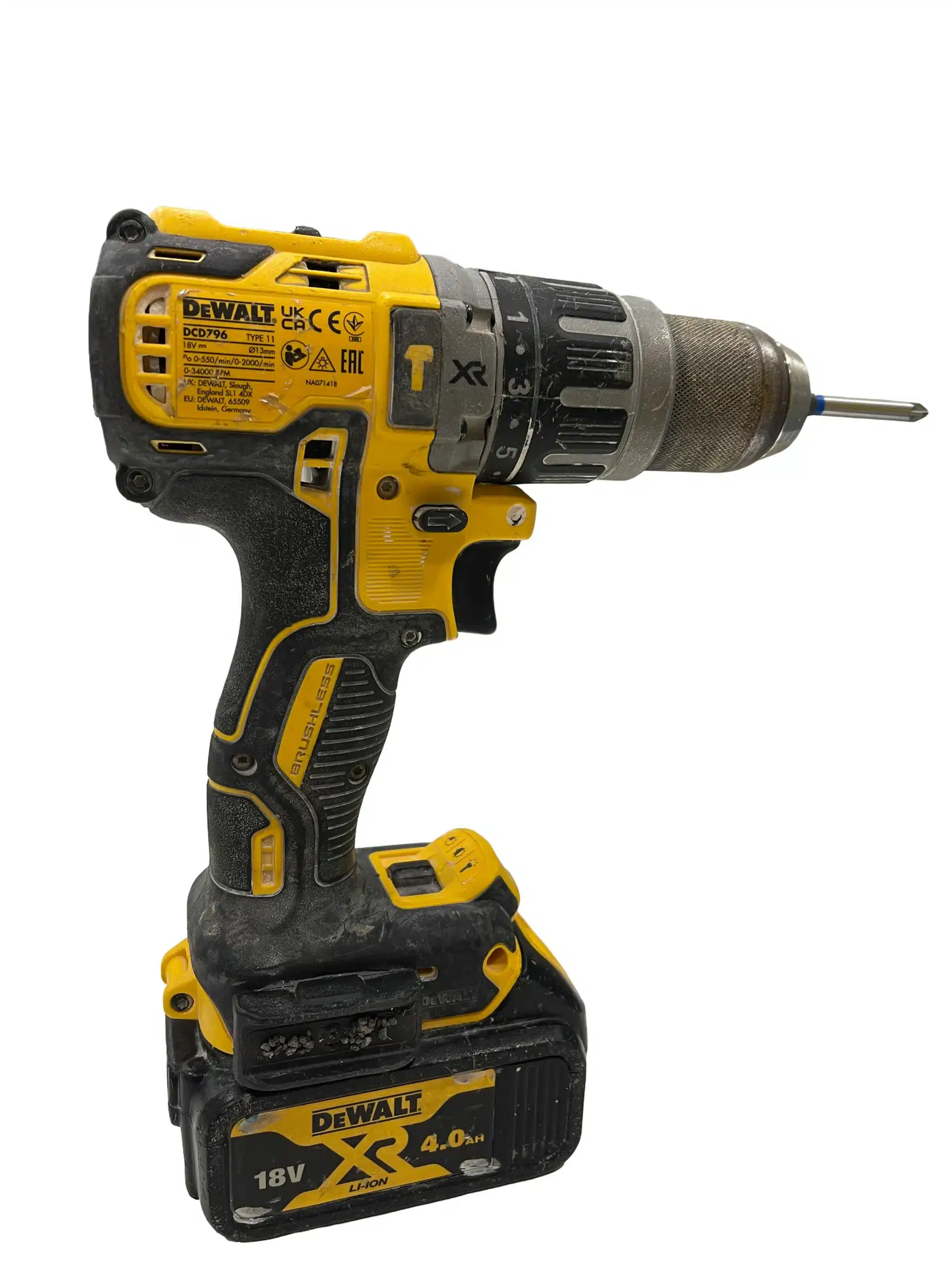 Dewalt DCD796N Taladro Percutor Segunda Mano - Imagen 3