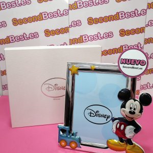 Portafotos PVD Plateado Mickey Mouse 13X18 Plateado