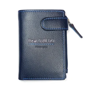 Tarjetero Monedero Real Oviedo Piel