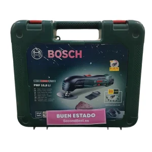Bosch PMF 10,8 LI + Maletín Herramienta Multifunción Verde Segunda Mano
