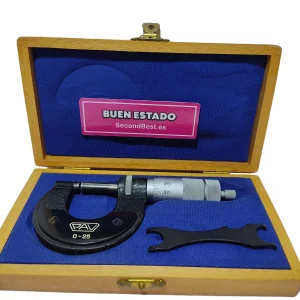 Pav Vaduz OT-012 Micrómetro 0-25 Negro Segunda Mano