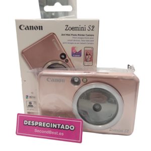 Canon Zoemini S2 Cámara Impresora Fotográfica Instantánea Color Rosa