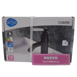 Sensea Charm Mezclador de Lavabo M Negro mate