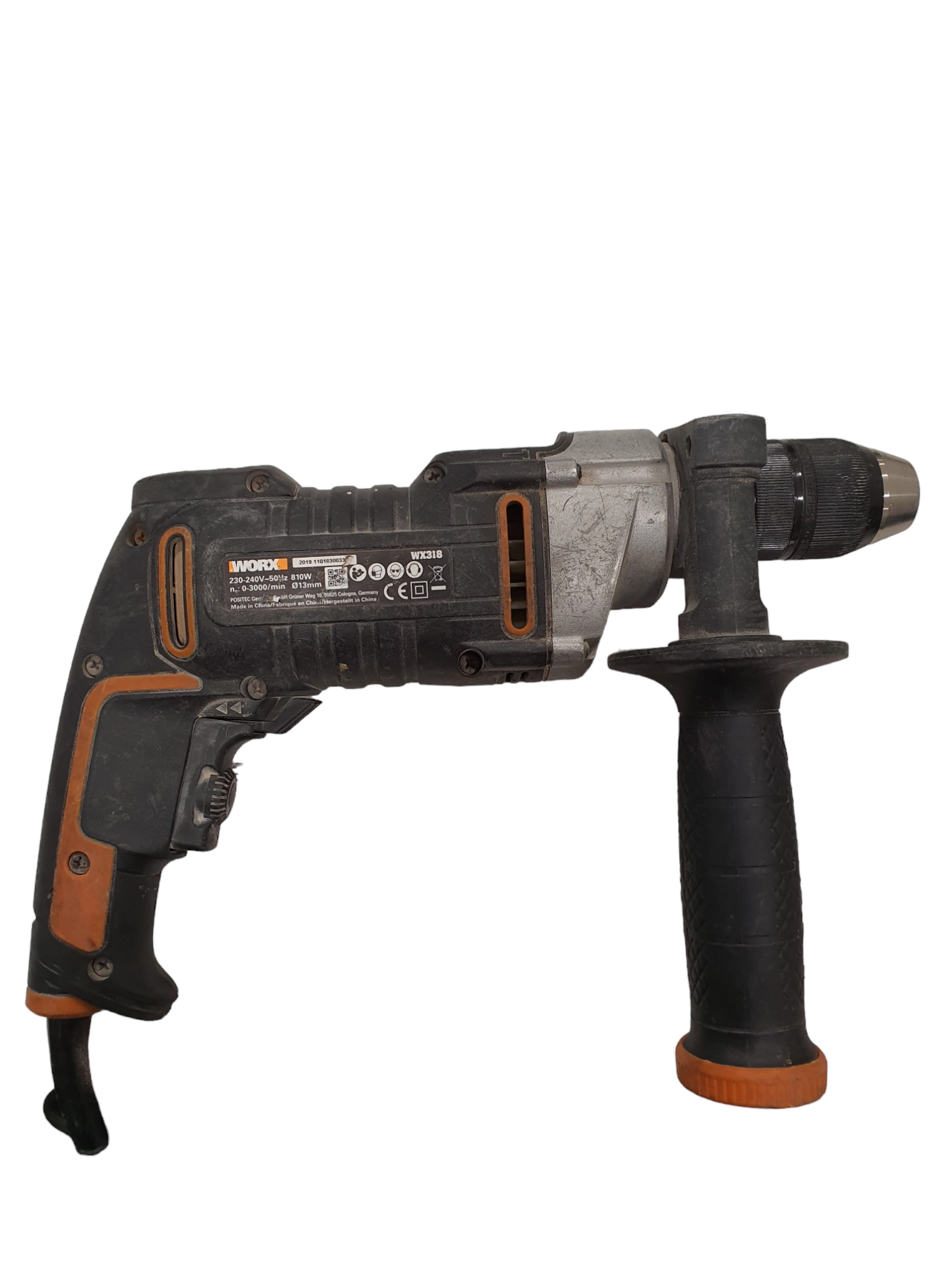 Worx WX318 Taladro Percutor Segunda Mano