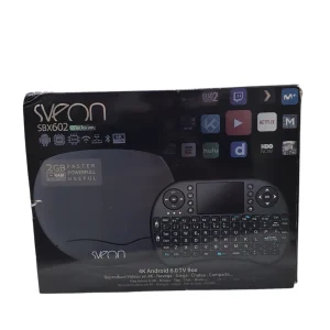 Sveon SBX602 Reproductor 4K TV Box Negro