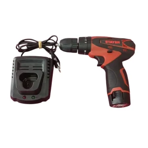 Stayer PBL 122 DP 12V Taladro Percutor Artonilladora Negra/Roja Segunda Mano