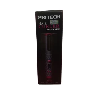 Pritech Hair Curler TB-1627 Rizador de Pelo Negro