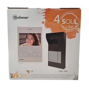 Golmar Kit Soul S5110/ART 4 Lite 1P Videoportero Blanco