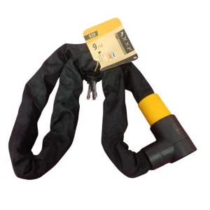 Decathon ART 920 9/10 Candado Cadena de Seguridad para Bici Negro
