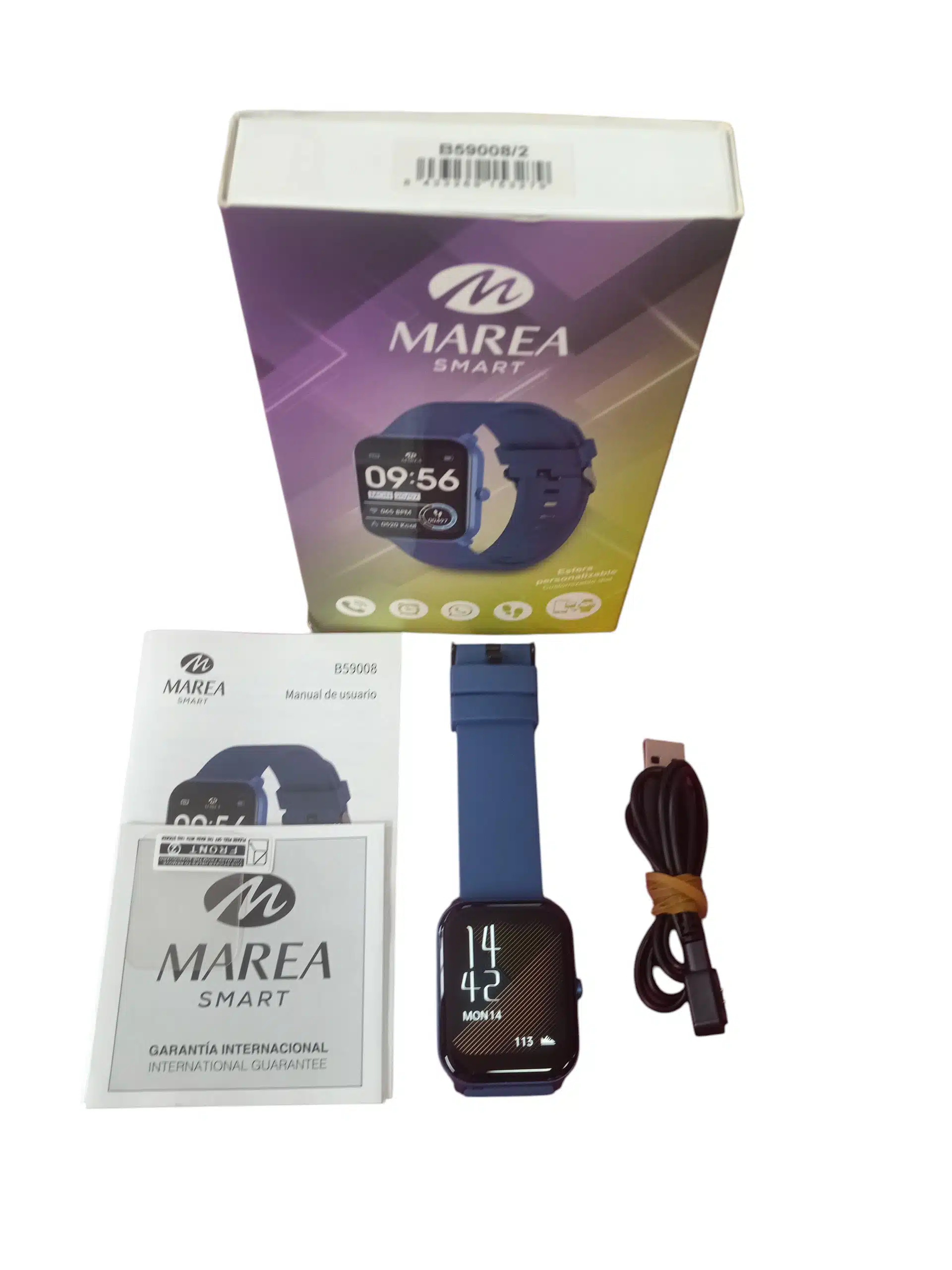 Marea Smart Smartwatch Azul Segunda Mano