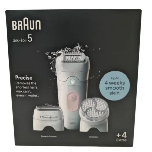 Braun Silk-Epil 5 Depiladora Eléctrica Blanca
