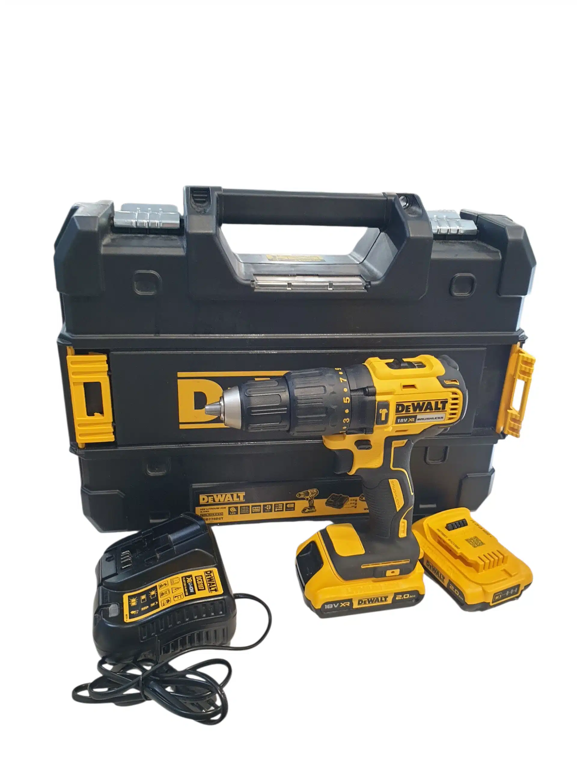 DeWalt DCD778D2T 18V XR + Maletín + BateríasPack Atornillador Percutor Segunda Mano - Imagen 2