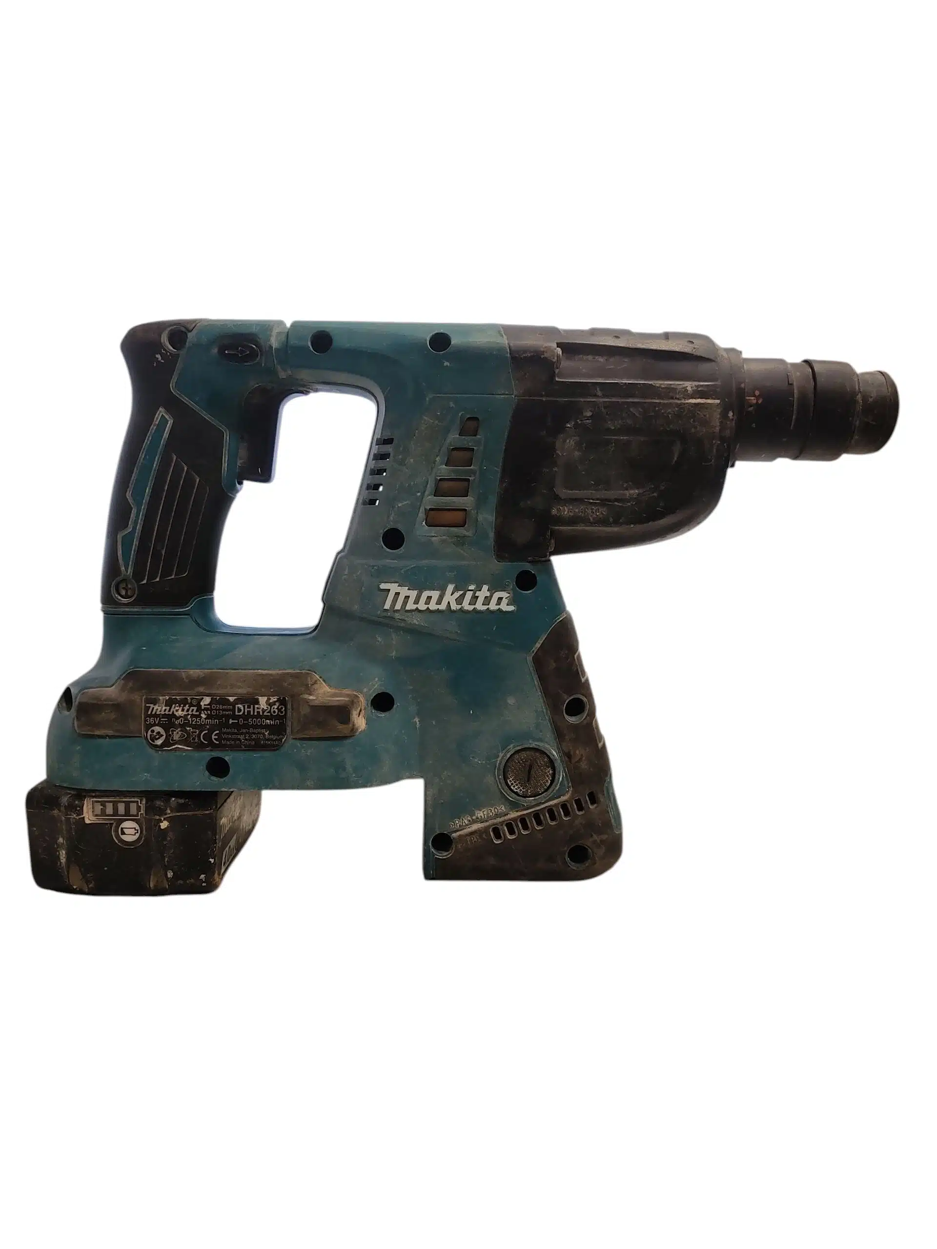 Makita DHR263Z Martillo Perforador + 2 Baterías 18v 4.0aH + Cargador Verde Segunda Mano