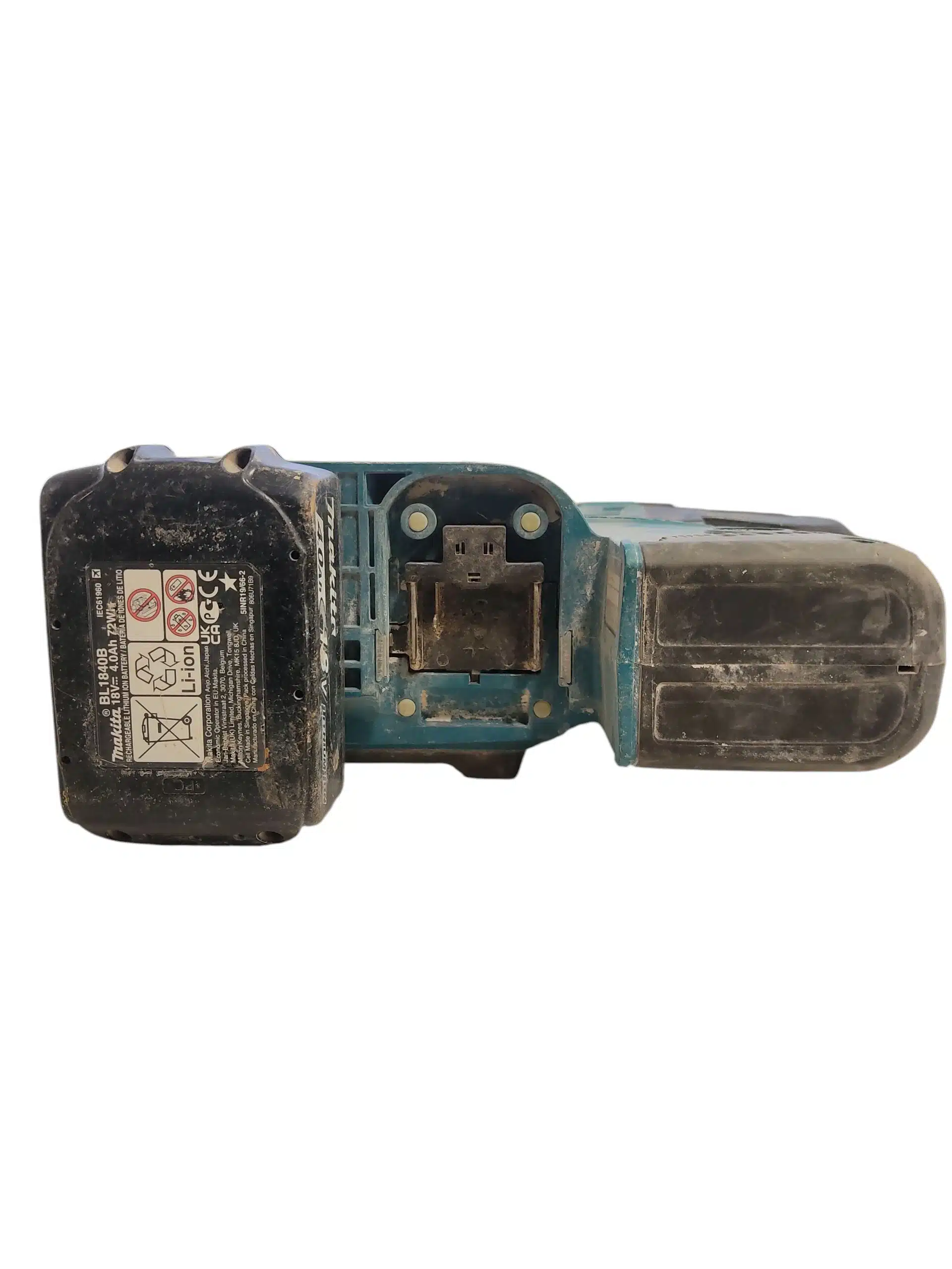 Makita DHR263Z Martillo Perforador + 2 Baterías 18v 4.0aH + Cargador Verde Segunda Mano - Imagen 8