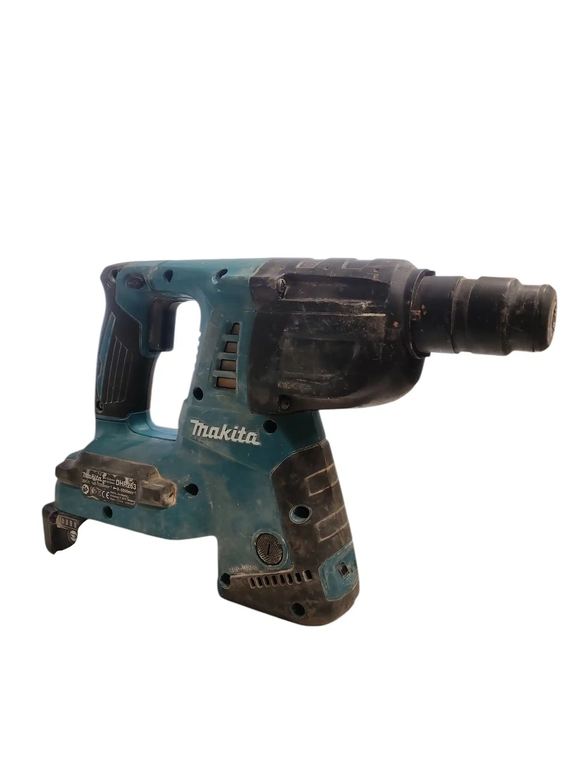 Makita DHR263Z Martillo Perforador + 2 Baterías 18v 4.0aH + Cargador Verde Segunda Mano - Imagen 4