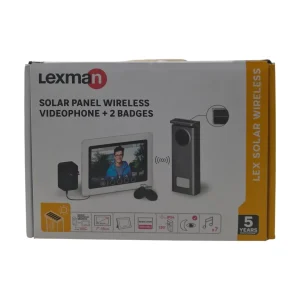 Lexman Solar Panel Wireless Videophone Videoportero