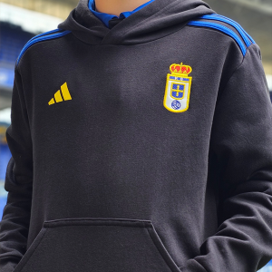 Sudadera Capucha Niño 25/26 Negra