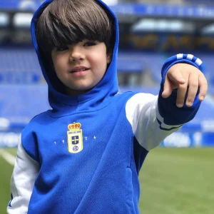 Sudadera Capucha Niño adidas Real Oviedo