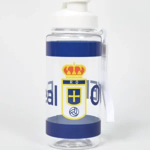 Botella Transparente 550ml Real Oviedo