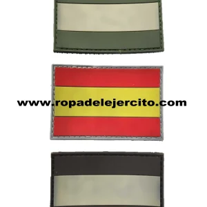 Parche Bandera de goma con velcro