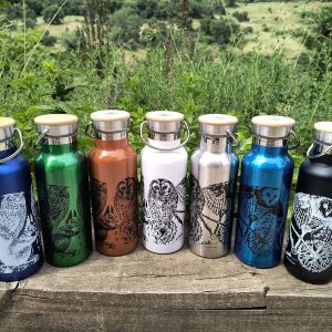 Botella agua reutilizable