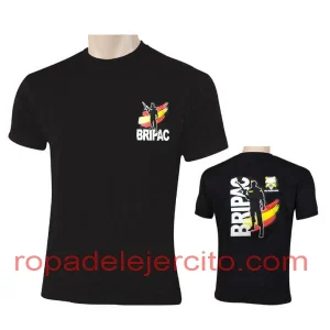 Camiseta bripac españa silueta negra