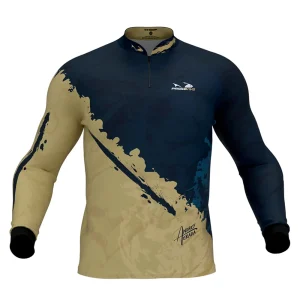 Camiseta De Pesca Presa Viva Protección Uv 30+ Andrey 01