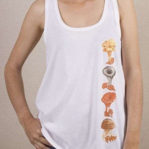 Camiseta mujer Setas de tirantes