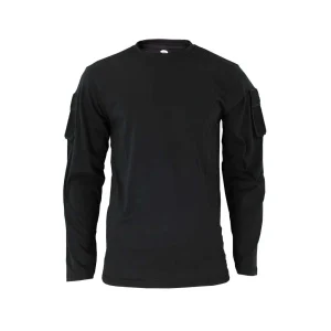 Camiseta manga larga tactica Negra