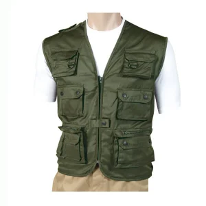 Chaleco Safari multibolsillos
