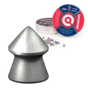 Chumbos Pointed 4.5mm Crosman x 500 unidades