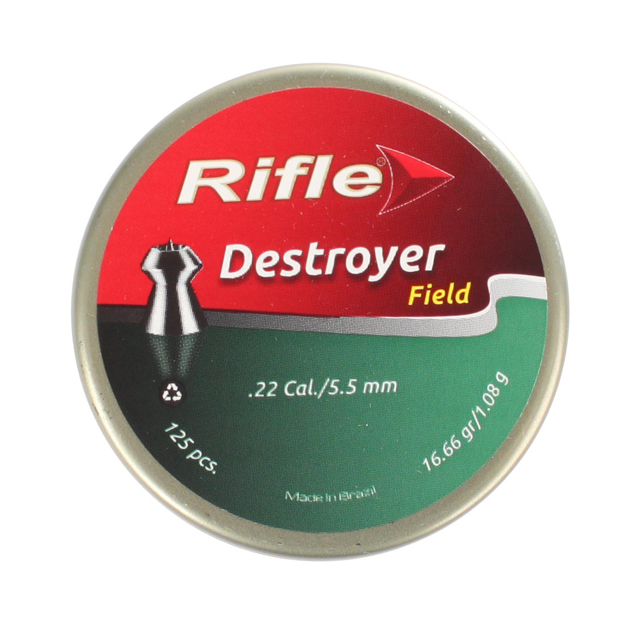 Chumbos Rifle Destroyer Field 5,5mm x 125 16,66gr