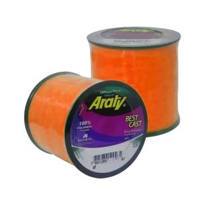 Bobina Tanza Nylon Araty Naranja en 5 Medidas