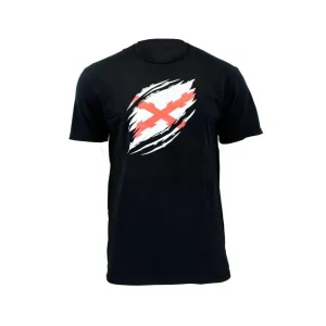 Camiseta Borgoña Negra