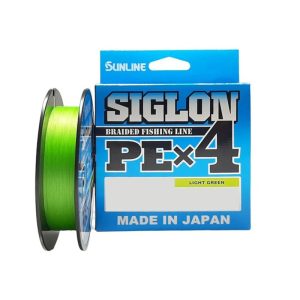 Multifilamento Siglon PEx4 Verde Fluo x 150m Japonés