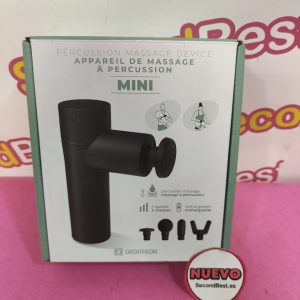 Decathlon Mini Pistola Masaje Por Percusión Negra Nueva